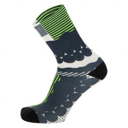 santini-optic-socksfluo-green